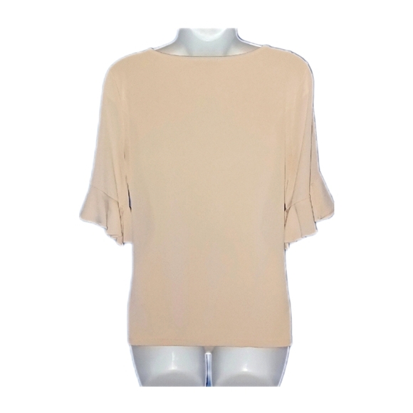 Calvin Klein Nude Blouse - Picture 4 of 5